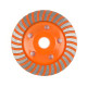 Frez diamentowy czołowy do kamienia Turbo 125x22,2 mm (54-181)