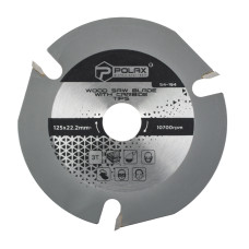 Пильный диск по дереву Polax 125 х 22.2 х 3Т (54-194)
