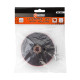 Uchwyt dysku Polax z rzepem do tarcz polerskich M14, 100 mm (54-231)