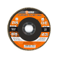 Tarcza listkowa, 125*22mm, ziarno K36 (54-001)