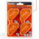 Set of magnetic holders for welding Polax 4 pcs (37-179)