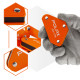 Set of magnetic holders for welding Polax 4 pcs (37-179)