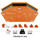 Welding magnetic holder Polax "Trapezoid" 115x90x17 mm (37-180)