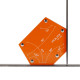 Welding magnetic holder Polax "Trapezoid" 115x90x17 mm (37-180)
