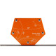 Welding magnetic holder Polax "Trapezoid" 115x90x17 mm (37-180)