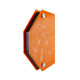 Spawalniczy kątownik magnetyczny Polax „Trapez” 100x68x14 mm (37-181)