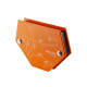 Spawalniczy kątownik magnetyczny Polax „Trapez” 100x68x14 mm (37-181)