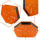 Spawalniczy kątownik magnetyczny Polax „Trapez” 145x110x25 mm (37-183)