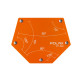 Spawalniczy kątownik magnetyczny Polax „Trapez” 145x110x25 mm (37-183)