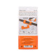 Klips kablowy Ø3-5 mm Polax samoprzylepny 28x10 mm, 20 szt. (37-172)
