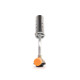 Okap gazowy metalowy z dyszą metalową Polax 4,1 kW, 1300 °C D30 mm (32-039)