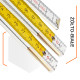 Линейка деревянная складная Polax 1 м (38-071)