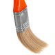 Pędzel płaski 1", typ "Eco"3/4" rączka plastikowa (05-002)