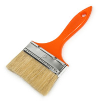 Flat paint brush 4" type "ECO" plastic handle (05-007)