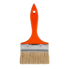Pędzel płaski 4", typ "Eco" rączka plastikowa (05-007)