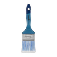 Кисть флейцевая Polax 2,5" тип "Acrylic" профессиональная, искусственный ворс, пластиковая ручка (03-010)