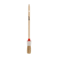 Pędzel okrągły Polax z drewnianą rączką №2/20 mm (08-001)