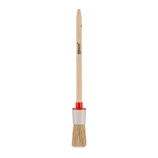 Pędzel okrągły Polax z drewnianą rączką №4/25 mm (08-002)