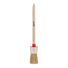 Pędzel okrągły Polax z drewnianą rączką №6/30 mm (08-003)