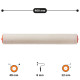Wałek malarski "Velour" 8х48х400 mm  (17-019)