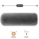 Wałek "Moltoflok Premium" 6х35х100 mm Polax (56-009)