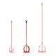 Paint mixer for paints HEX, 80 mm Polax (31-010)