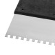 Szpachla ze stali nierdzewnej do kleju z zębami 200 mm, ząb 6 x 6 mm (111-060)