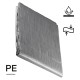 Тент тарпаулиновый серый/черный 2 x 3м, 80 гр/м², с ушками, двусторонняя ламинация Polax (70-106)