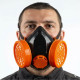 Respirator z dwoma filtrami przeciwpyłowymi Polax (53-002)