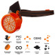 Respirator z dwoma filtrami węglowymi Polax (53-004)