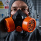 Respirator z dwoma filtrami węglowymi Polax (53-004)