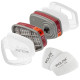 Replaceable carbon Polax cartridges A1, 2 pcs. (53-060)