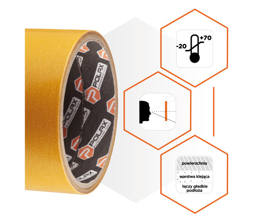 Taśma dwustronna PP 48 mm x 10 m (101-002)