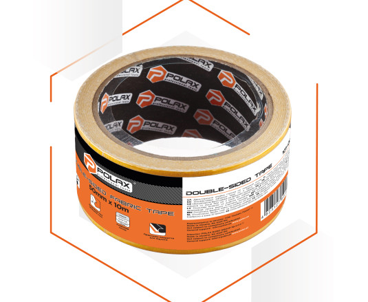 Taśma dwustronna na podłożu z tkaninu 48 mm x 10 m (101-005)