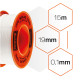 Taśma uszczelniająca do rur 15 m x 19 mm x 0,1 mm (52-002)