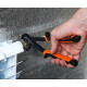 Water pump pliers with two component handles, 250 mm (44-004)