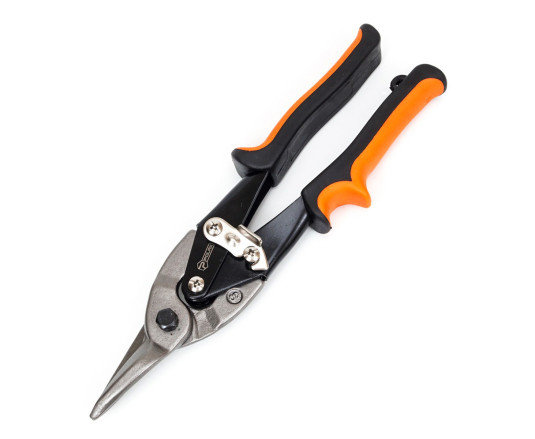 Tin snips, 250 mm straight Cr-V (25-001)