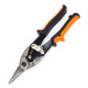 Tin snips, 250 mm straight Cr-V (25-001)