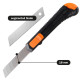 Construction knife, 18 mm segmented blade (23-001)