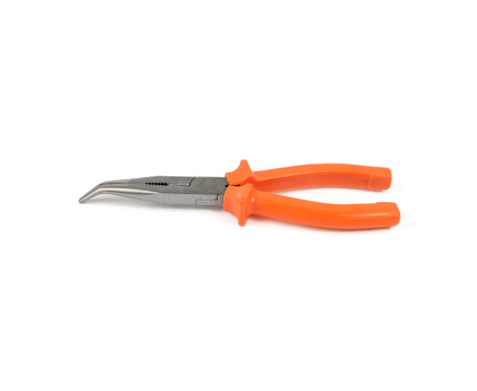 Bent nose pliers,  CR-V, 160 mm (35-025)