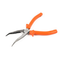 Bent nose pliers,  CR-V, 160 mm (35-025)