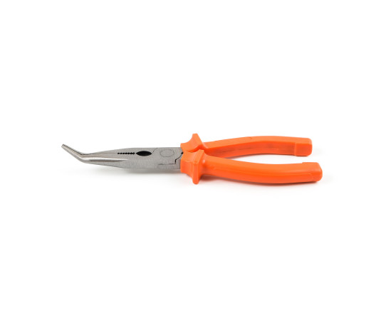 Bent nose pliers,  CR-V, 160 mm (35-025)
