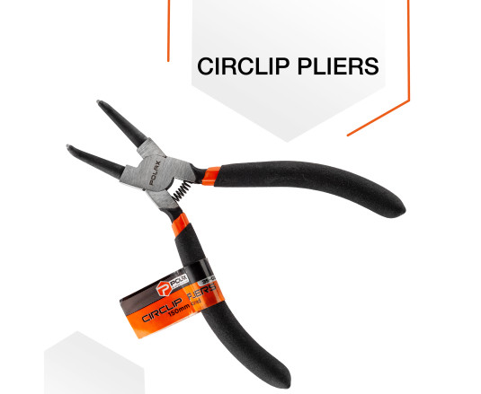 Szczypce segera 150mm, wygięte Polax (35-033)