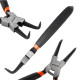 Szczypce segera 150mm, wygięte Polax (35-033)