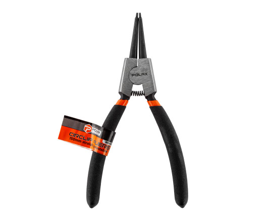 Ściągacz pierścieni zabezpieczających Polax prosty, rozpiętość 150 mm (35-034)