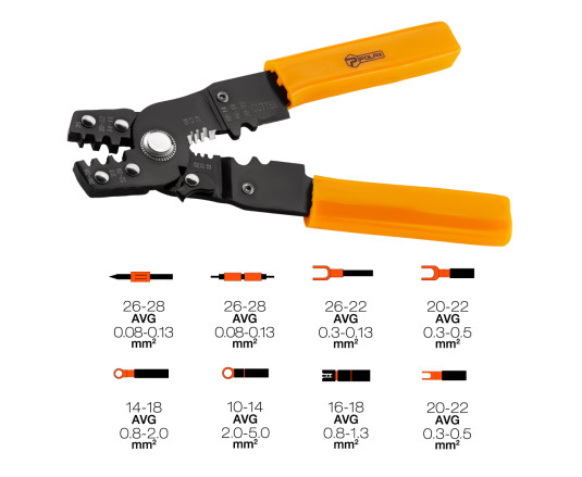 Crimper wire strippers (35-028)