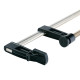 Ścisk stolarski typu F uchwyty dwukomponentowe Polax 202 x 60 mm (22-008)